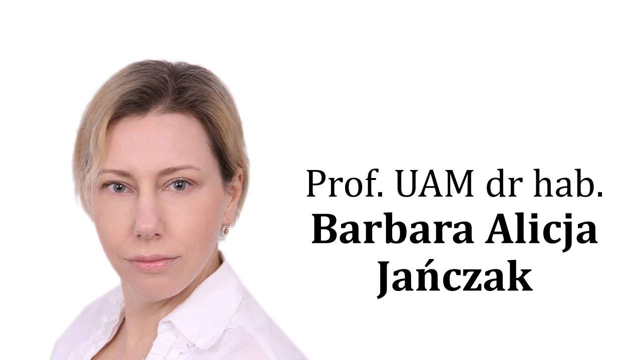 dr hab. Barbara Alicja Jańczak